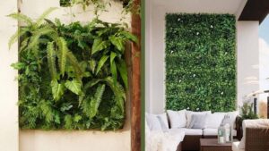 5 Motive pentru care sa alegi un panou verde artificial in designul interior