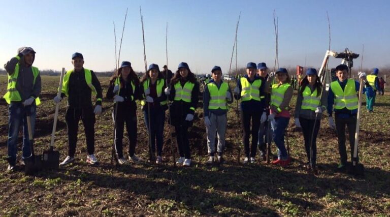 ECOLOGIE - Eco Sud, investiție într-o perdea de arbori de peste 18.000 metri pătrați lângă depozitul de la Vidra 2