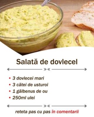 Salată de dovlecel – absolut delicioasă, a devenit preferata mea
