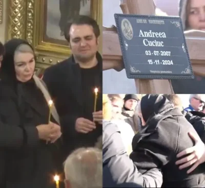 Strigătul unei mame zdrobite de durere: „Dați-mi fata înapoi!”. Scene sfâșietoare la înmormântarea Andreei Cuciuc