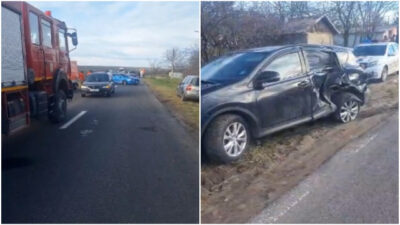 Tragedie pe DN 24D! Trei frați în stare gravă, un copil în comă, după un accident violent în județul Mureș