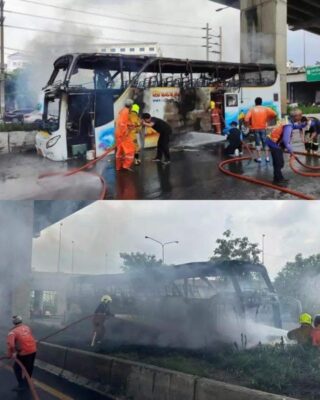 Tragedie națională! 20 de copii au murit după ce autobuzul școlar în care se aflau a luat foc! Elevii au ars de vii