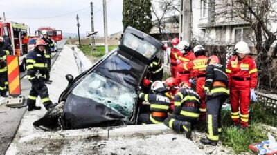 Accident rutier grav în Coasta Măgurii. Patru victime, printre care doi minori