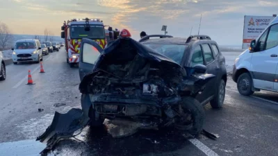 Accident mortal! Bărbat zdrobit între fiarele mașinii!