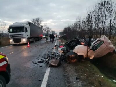 Tânăr de 30 de ani MORT în accident! Impact devastator!