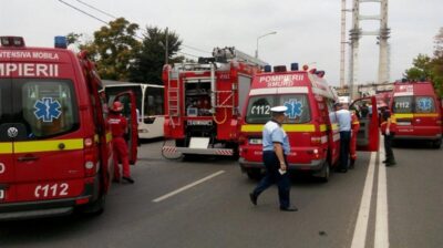 Un grav accident rutier s-a produs miercuri după-amiază pe strada Principală din localitatea Buturugeni