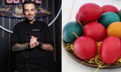 Cât timp se fierb ouăle de Paște ca să nu crape coaja. Chef Ștefan Popescu dezvăluie câteva trucuri: „Așa îl poți decoji mai bine”