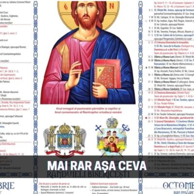 Mai rar așa ceva! Pe ce dată pică Paștele în 2026, de fapt
