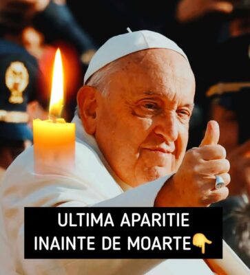 Ultima apariție înainte de moarte! Papa Francisc a apărut la balconul bazilicii Sfântul Petru de la Vatican. A oferit binecuvântare credincioșilor