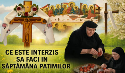 Traditii si Obiceiuri romanesti! Ce este interzis sa faci in Saptamana Patimilor