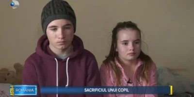 Povestea tragică a lui Mihai, tânărul care la 16 ani avea grijă singur de frații lui. Adolescentul a murit după ce a fost strivit de o cracă