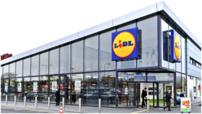 un magazin din lantul lidl