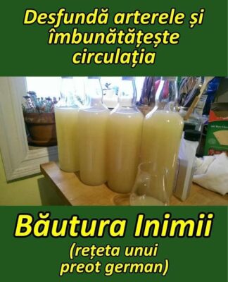 Băutura care însănătoseste inima si regenerează întregul organism