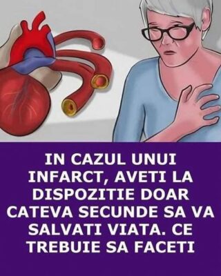 În cazul unui infarct, aveți la dispoziție doar cateva secunde să vă salvați viața. Ce trebuie să faceți