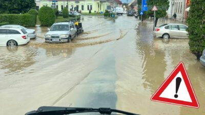 Cod galben de inundații în 10 județe! Cluj, Bacău și Vaslui, cele mai afectate zone!