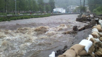 ALERTA METEO! Cod portocaliu si galben de inundatii.