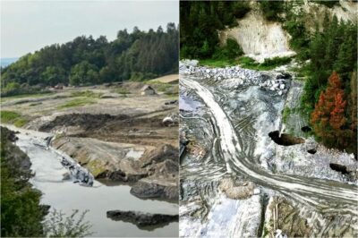 Cratere de 80 de metri adâncime la Salina Praid. Starea de alertă a fost prelungită încă 30 de zile