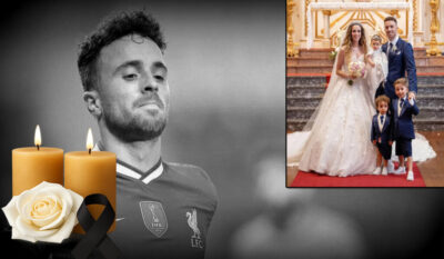 Tragedie fara margini in fotbalul international. Vedeta lui Liverpool a murit la 12 zile de cand facuse nunta! Trei copii au ramas orfani