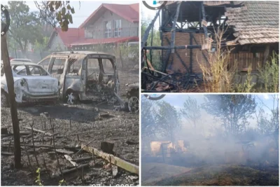 incendiu casa masini