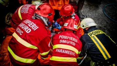 Tragedie pe pârtia olimpică din Borșa! Tânăr de 28 de ani, în stare gravă după ce s-a răsturnat cu mașina de teren!