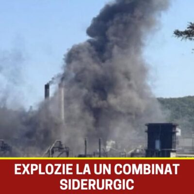 Explozie uriașă la un combinat siderurgic. Zeci de răniți, din păcate sunt și morți