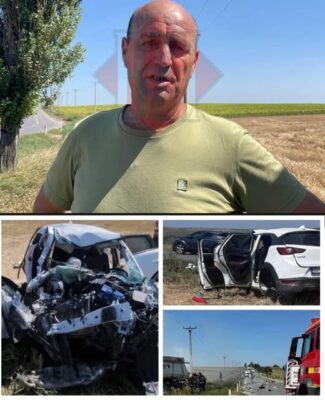 Cine sunt soții implicați în accidentul înfiorător de la Târgu Frumos: el a murit, ea și cele două fetițe sunt în stare critică. Dezvăluirile șoferului de TIR: „Nu am avut cum să evit”