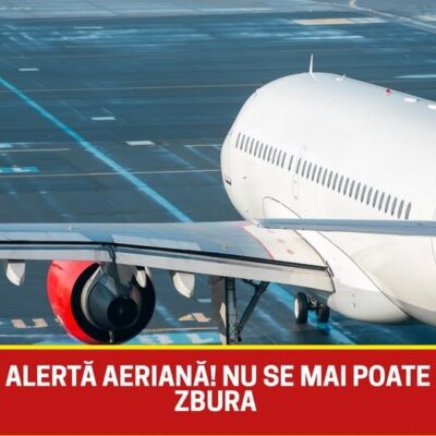 Alertă aeriană! Aeronavele nu mai au voie să zboare