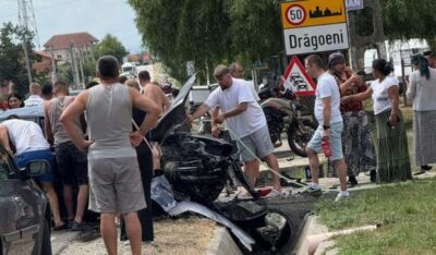Accident teribil! 3 copii răniți grav după un impact violent
