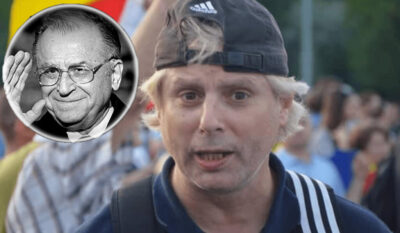 Marian Ceausescu a sarbatorit moartea lui Iliescu! Ce a facut in fata spitalului unde a decedat fostul presedinte al Romaniei