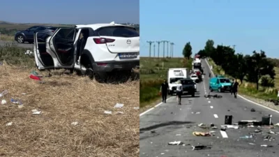 Răsturnare de situație în cazul accidentului de la Târgu Frumos. Deşi iniţial s-a dat vina pe cea care se afla la volanul maşinii, poliţiştii cred că şoferul betonierei a făcut o manevră greşită