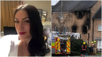 O mamă a scăpat dintr-un incendiu puternic, însă și-a lăsat în urmă copiii. A fost pusă la zid pentru decizia sa