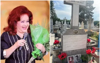 Fanii regretatei Stela Popescu i-au împodobit locul de veci cu flori superbe: ”Familia ajunge rar, dar admiratorii nu au uitat-o.” Cum arată acum mormântul actriței de la Mănăstirea Cernica / EXCLUSIV