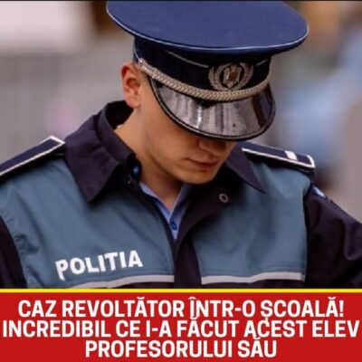 Uluitor! Așa ceva nu s-a mai întâmplat. Profesor pus într-o situație de-a dreptul revoltătoare. Poliția a intrat pe fir