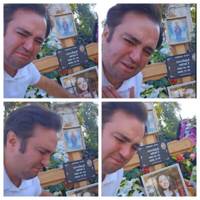 Igor Cuciuc, mesaj în lacrimi de la mormântul fiicei sale! Nimic nu se compară cu durerea unui părinte care și-a pierdut propriul copil