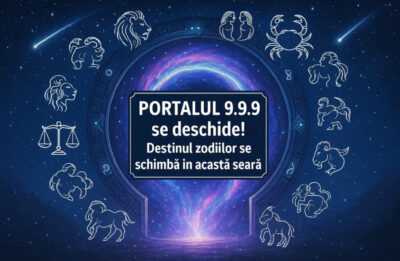 PORTALUL 9.9.9 se deschide! Destinul zodiilor de poate schimba in aceasta seara. Universul trimite semne. La ce trebuie sa fie atent fiecare nativ