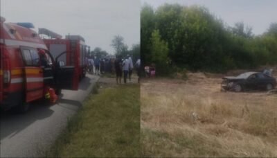 Accident cu 11 victime, inclusiv minori, în județul Ialomița! A fost activat Planul Roșu de Intervenție