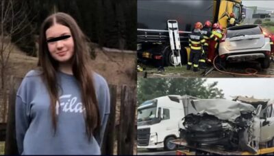 Cornelia a murit la 15 ani, la doar câteva zile după accidentul în care mama ei și-a dat ultima suflare! Un TIR le-a spulberat mașina, pe „Drumul Morții” din Suceava