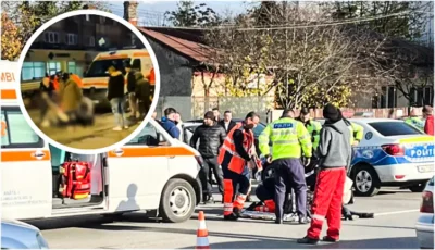 Cumplit! Două copile de 12 și 13 ani – spulberate pe trecerea de pietoni! Au fost duse de urgență la spital!