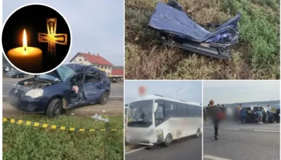 Mamă și fiică moarte într-un cumplit accident! Alte două copile se zbat între viață și moarte!