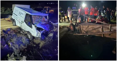 Tragedie rutieră! Doi bărbați au murit, iar trei persoane au fost grav rănite, printre care o tânără însărcinată!