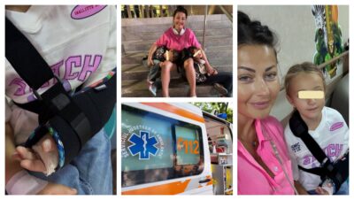 Gabriela Cristea a ajuns cu fiica ei la spital, chiar din timpul petrecerii de aniversare a celei mici. A…