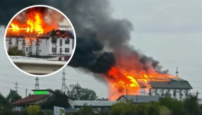Breaking! Tragedie! Doi angajați ai hotelului cuprins de flăcări – arși de vii! Au murit pe loc!