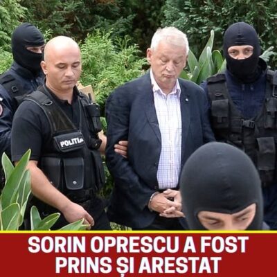 Sorin Oprescu a fost prins și arestat. Este incredibil unde se afla