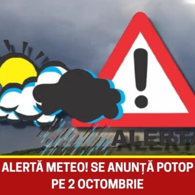Prognoza meteo 2 octombrie. Se anunță potop și ninsori puternice