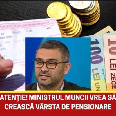 Ministrul Muncii vrea să crească vârsta de pensionare: „Să pot opta dacă să muncesc sau nu peste 65 de ani”