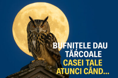 De ce bufnitele dau tarcoale casei tale.