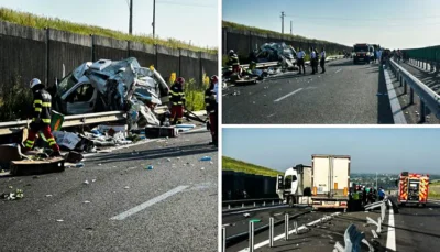 Acum! Accident grav pe DEx Pitești – Craiova! Se circulă infernal!
