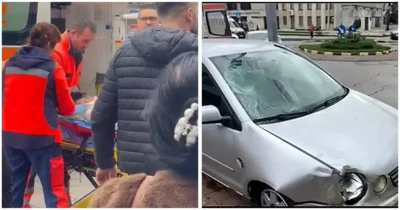 ȘOC în Suceava! Șofer de 93 de ani lovește două femei, iar poliția chemată la față locului provoacă AL DOILEA ACCIDENT!