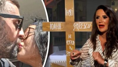 Șoc la priveghiul Ioanei Popescu! Partenerul ei a stârnit un scandal uriaș vorbind despre bani chiar în timpul ceremoniei!