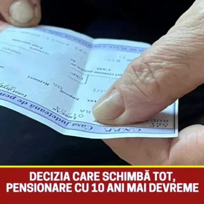 Românii care ies la pensie cu 10 ani mai devreme! Nu pierd niciun leu, verifică acum dacă ești pe listă